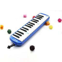 32 chave de piano estilo melodica com caixa órgão acordeão boca pedaço sopro chave bordo gaita boca órgão portátil gaita pianica - Image 2