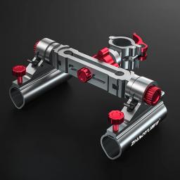 Liga de alumínio Pesca Rod Pole Stand, suporte suporte, braçadeira ajustável, ferramenta de pesca, cadeira peixe - Image 6