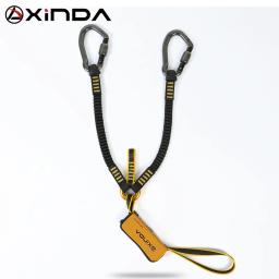 Xinda alta altitude proteção via ferrata correia de segurança estilingue com gancho de alta resistência wearable anti queda fora - Image 3