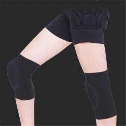 Liuhuo figura patinação no gelo rolo joelho protetor almofada esportes suporte de segurança proteção esteira preto rosa adolescentes crianças - Image 2