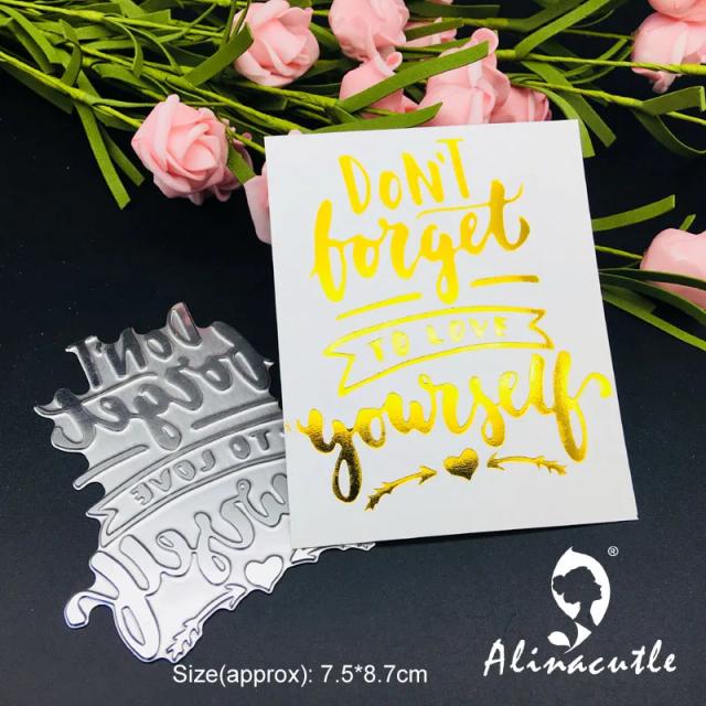 Placa de metal para carimbo a quente: crie seu próprio scrapbook e cartões artesanais únicos