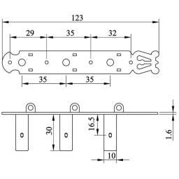 1 conjunto de cabeças douradas para ajuste de cordas de guitarra clássica, afinadores de cabeças de máquina, peças de chaves - Image 6