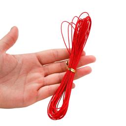 Corda de algodão encerado para fazer jóias, Beading Cord, Corda para DIY Pulseira, Suprimentos Colar, Acessórios, 1mm, 10m por lote - Image 4