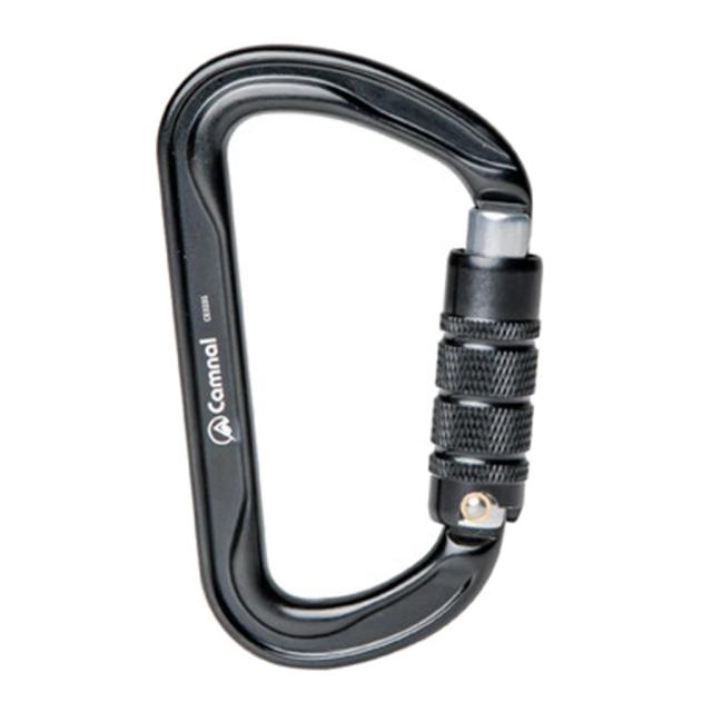 Carabiner Clip Automático 30KN para Escalada em Árvore - Gancho Resistente e Acessórios para Aventuras ao Ar Livre