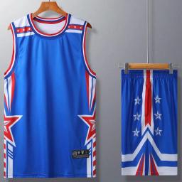 Rapidamente seco respirável meninos basquete jerseys camisa camisas esportivas e shorts atléticos conjunto para homens jovens mulheres camisa de basquete - Image 3