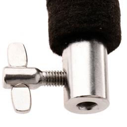 Suporte hi-chapéu de metal para bateria, 2 peças, pesado, prateleira de embreagem para bateria e tambor, braçadeira, peças de acessórios de percussão - Image 6