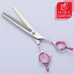 Fenice 6.75/7.0 polegada desbaste tesoura aliciamento kit para cão profissional ferramenta groomer jp440c taxa de desbaste cerca de 70% - Image 2