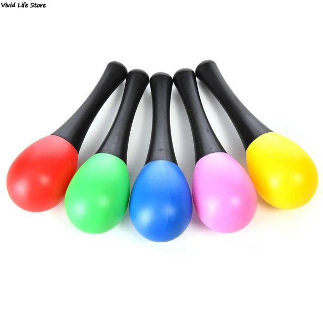 Instrumentos Musicais Infantis: Areia de Plástico, Maracas, Chocalhos e Agitadores Coloridos para Bebês