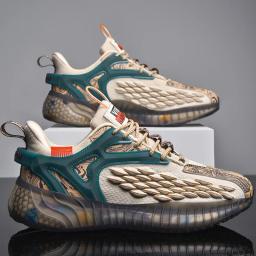 Sapatos masculinos tênis masculinos casuais sapatos tenis sapatos de luxo treinador corrida respirável sapatos moda mocassins tênis para homem - Image 2