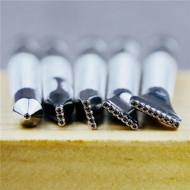 Conjunto Completo de Ferramentas para Artesanato em Couro com Selos e Acessórios DIY LSID 101-1-3-5-7-9