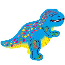 Balões de folha de dinossauro grande 4d, decoração de festa de aniversário para crianças, gênero relevante, globos, chá de bebê, brinquedos diy, 1 peça - Image 5