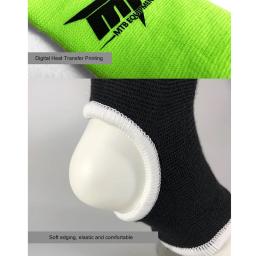 1 par mma boxe caneleiras tornozelo apoio homens mulheres crianças kickboxing equipamentos karate protetores sanda muay thai legging meias - Image 6