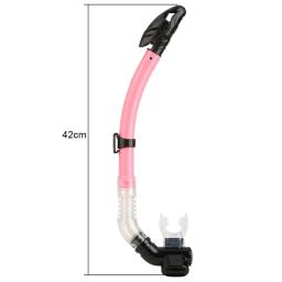 Snorkel de mergulho com secagem completa, tubo de respiração para mergulho subaquático - Image 2