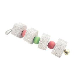 Brinquedo de mastigação forte para animais de estimação, papagaio, coelho, hamster, pássaro, pedra de moagem dos dentes - Image 2