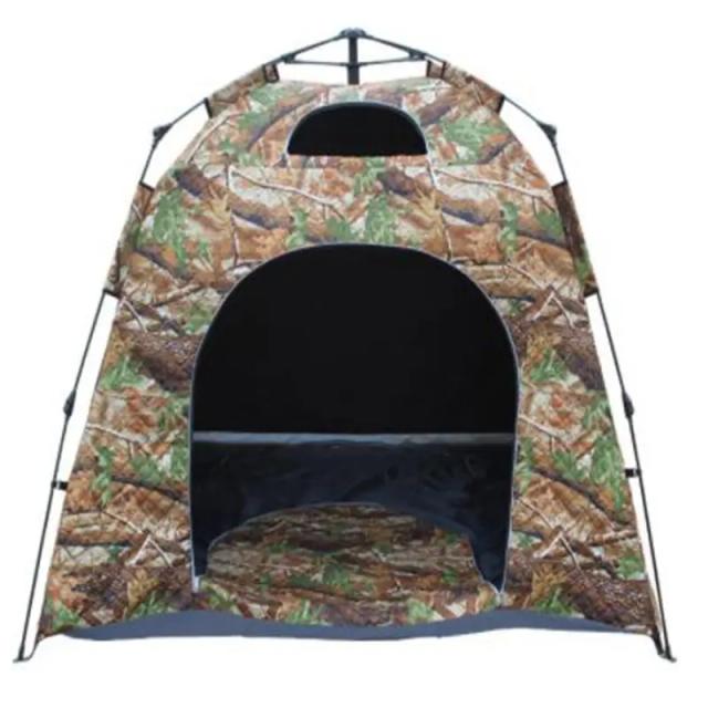 Barraca de Acampamento Profissional em Algodão Sólido: Manutenção de Calor Automática para Caça, Pesca no Gelo e Atividades ao Ar Livre