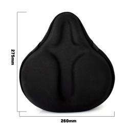 Capa de gel para assento de bicicleta de exercício, peças de design ergonômico para grande, larga, ciclismo, acessórios de equitação - Image 6