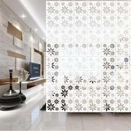Divisória Moderna Simples para Sala, Ecrã Pendurado Europeu, Divisória, Cortina Dobrável, Decoração de Casa, 29x29cm, 12 Pcs - Image 4