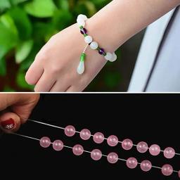 Transparente Elastic Crystal Jóias Cord Beading String String Strong Stretchy Fio Cabos Para DIY Colar Pulseira Fazer Jóias - Image 2