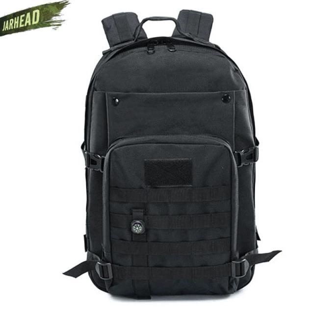 Mochila Tática Militar Camuflada 900D 41L à Prova d'Água para Escaladas, Acampamentos e Atividades ao Ar Livre