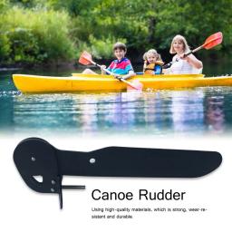 Leme canoa caiaque barco cauda leme direção pé controle canoagem cauda caiaque caiaque sistema direção plástico kit fivela clip - Image 6