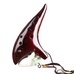 Professional Alto C Ocarina Cerâmica, 12 Buracos, Coleção Musical Tenor - Image 6