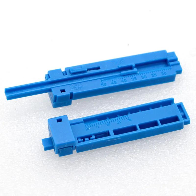 10 pces novo 2-em-1 ferramenta de fibra óptica cortador de linha da pele comprimento fixo descascador de pele dispositivo elétrico cabo de fibra comprimento fixador atacado - Image 1