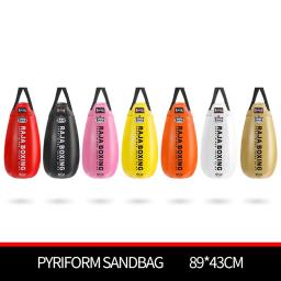 Raja pyriform sadbangs 89*43cm boxe pendurado sacos de areia vazio kickboxing sacos de boxe taekwondo muaythai equipamento de treinamento - Image 1