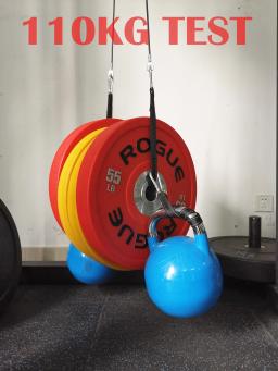 Cabo de ginástica de 1.4m-5m, corda de fio de aço resistente, peças de reposição para casa, academia, fitness, cabo, polia, acessórios, diâmetro 5mm - Image 4