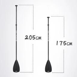 Remo de prancha sup ajustável para caiaque inflável deriva, fibra de vidro, 175-205cm, remo de pé, esportes aquáticos - Image 6