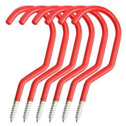 Suporte de parede para bicicleta, 6 peças, garagem, montagem na parede, gancho de armazenamento, ciclismo, suporte de bicicleta, acessórios - Image 3