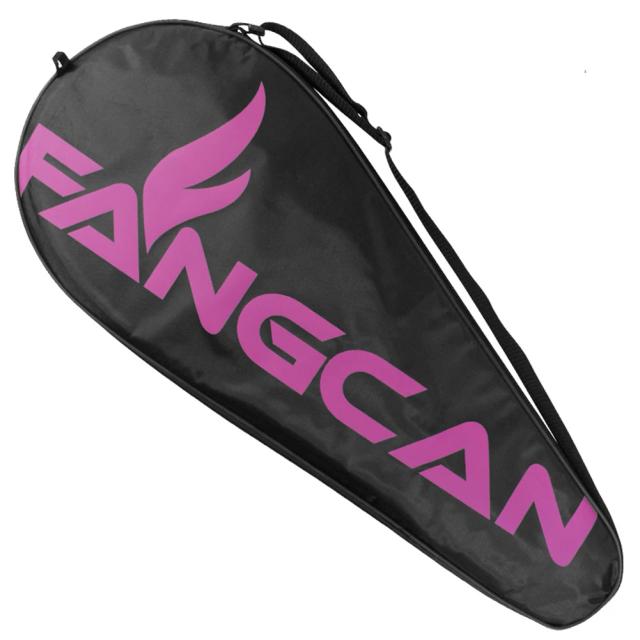 Bolsa de Ombro Fangcan para Raquete de Tênis - Sacola Esportiva à Prova d'Água em Oxford Preta
