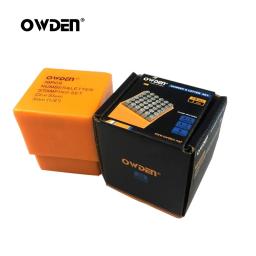 OWDEN 36 peças 3mm conjunto de carimbo de metal de aço número e ferramentas de perfuração de letras ferramenta de estampagem de joias manuais conjunto de perfurador de letras - Image 6