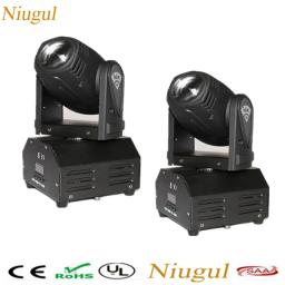 Mini cabeça móvel levou luz 10w, dmx512, dmx512, efeitos spot, iluminação do palco para dj, festa, boate, rgbw, 2 pcs/lot - Image 1