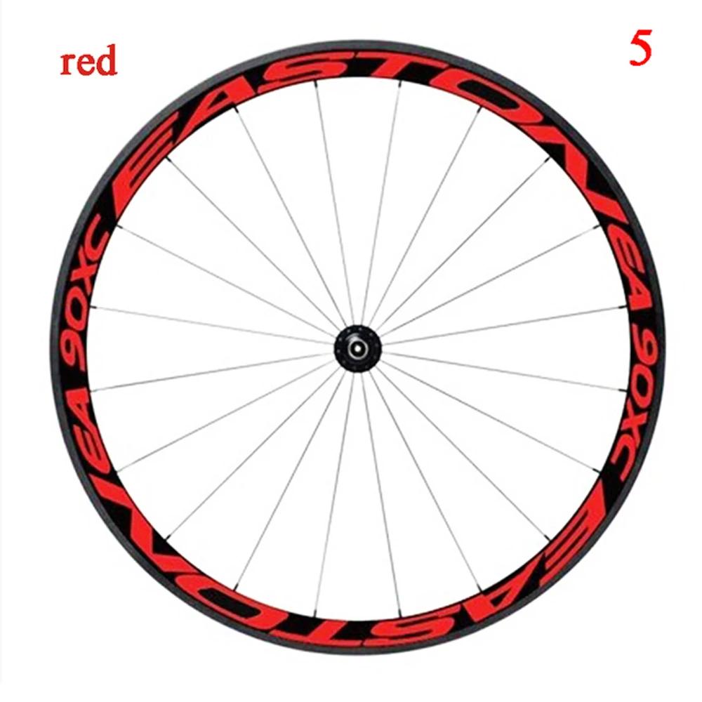 Adesivos refletivos para rodas de bicicleta, aro multicolorido de 1 lado, decalques para ciclismo, protetor seguro, 26/27.5 polegadas, acessórios para rodas de bicicleta mtb - Image 1