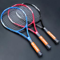 Raquete de tênis para adultos, de liga de carbono, de alta qualidade, tiras, raquete de tênis, masculino e feminino - Image 2