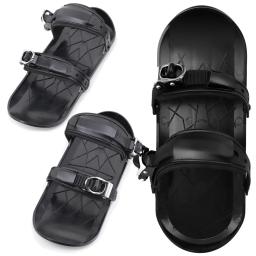 Mini patins curtos para esquis de neve, bota de esqui ajustável, sapatos de inverno, skiboard snowblade, novo esporte no Snow Resort - Image 4