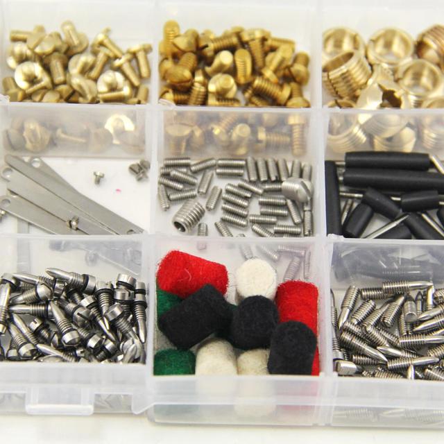 Kit Completo de Reparo para Saxofone Alto: Parafusos, Molas e Ferramentas DIY para Instrumentos de Sopro