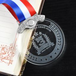 Cristal Medalha Troféu De Vidro Para Graduação, Presente DIY personalizado, Special Souvenir Awards - Image 5