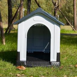 Cama dobrável destacável do cão, luxo, quente, Pet Supplies, impermeável, Ainproof, ao ar livre, quatro estações, pequena casa de cachorro, inverno - Image 4