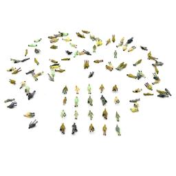 Escala 1:100-300 pessoas em miniatura modelo pintado figuras para diy construção mesa de areia estação de trem cena layout diorama kits 25 peças - Image 5