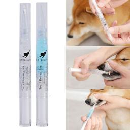 Ferramentas de limpeza dos dentes para animais de estimação, 5ml cães gatos tártaro pedras raspador caneta de limpeza de plástico ferramentas de limpeza - Image 2