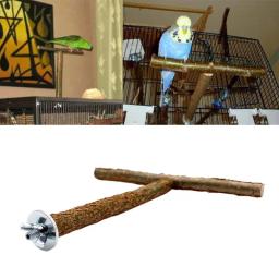 Gaiola de brinquedo para papagaio, brinquedo para treinamento, depilação, pássaro, papagaio, suporte de madeira - Image 3