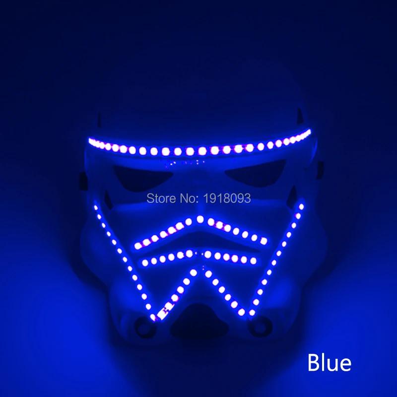 Boné de led hip hop com 6 cores, tampa brilhante ajustável para festa e dança - Image 1