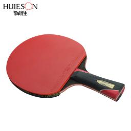 Huieson-Raquete De Tênis De Mesa Com Saco, Ping Pong De Fibra De Carbono De 5 Estrelas, Paddle Bat, Pá De Borracha - Image 3