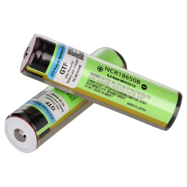 3400mah 18650 bateria original 100% capacidade 3.7v 18650 pcb bateria original ncr18650b 3400mah li-ion bateria recarregável + pcb