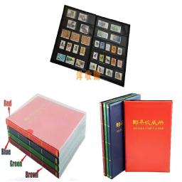 PU Álbum de Selos postais Selo Feito À Mão Coleção Loose-leaf Photo Album Livro Coleta De Selo 20 Páginas альбом для марок - Image 6