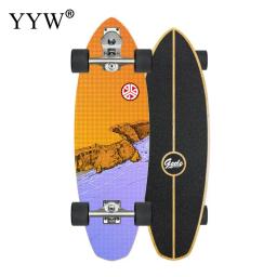 S7 terra prancha de surf caminhada skate longboard placa de surf terra skate iniciante exercício escova rua grande placa de peixes - Image 5