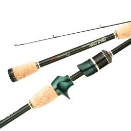CEMREO Vara de pesca giratória de carbono, 4-5 seções, 1.8m/2.1m/2.4m, vara de viagem portátil, varas de pesca giratórias, equipamento de pesca - Image 5