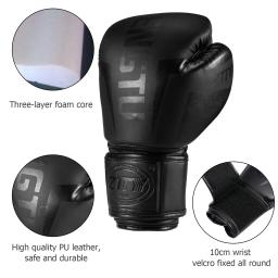 Luvas de boxe ZTTY-Kick para homens e mulheres, PU, Karatê, Muay Thai, Luta Livre, MMA, Treinamento Sanda, Adultos, Equipamentos Infantis - Image 3