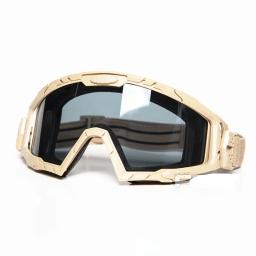 BALSI-Tactical Airsoft Caça Tiro Goggles, New Shooting Óculos, Proteção, Desert Goggles, UV400, 2.0 - Image 4